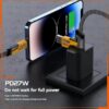 4-in-1 Multi Usb Charging Cable Fast Power delivery Cord For Iphone, Ipad, Samsung, Macbook