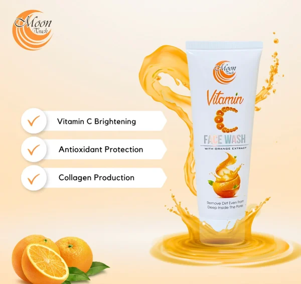 (pack Of 2 ) vitamin C Face Wash + Vitamin C Face Serum